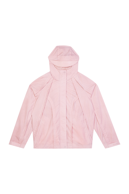 Water Reactive Reptile Jacket Pink