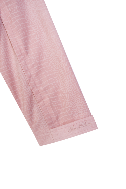 Water Reactive Reptile Jacket Pink