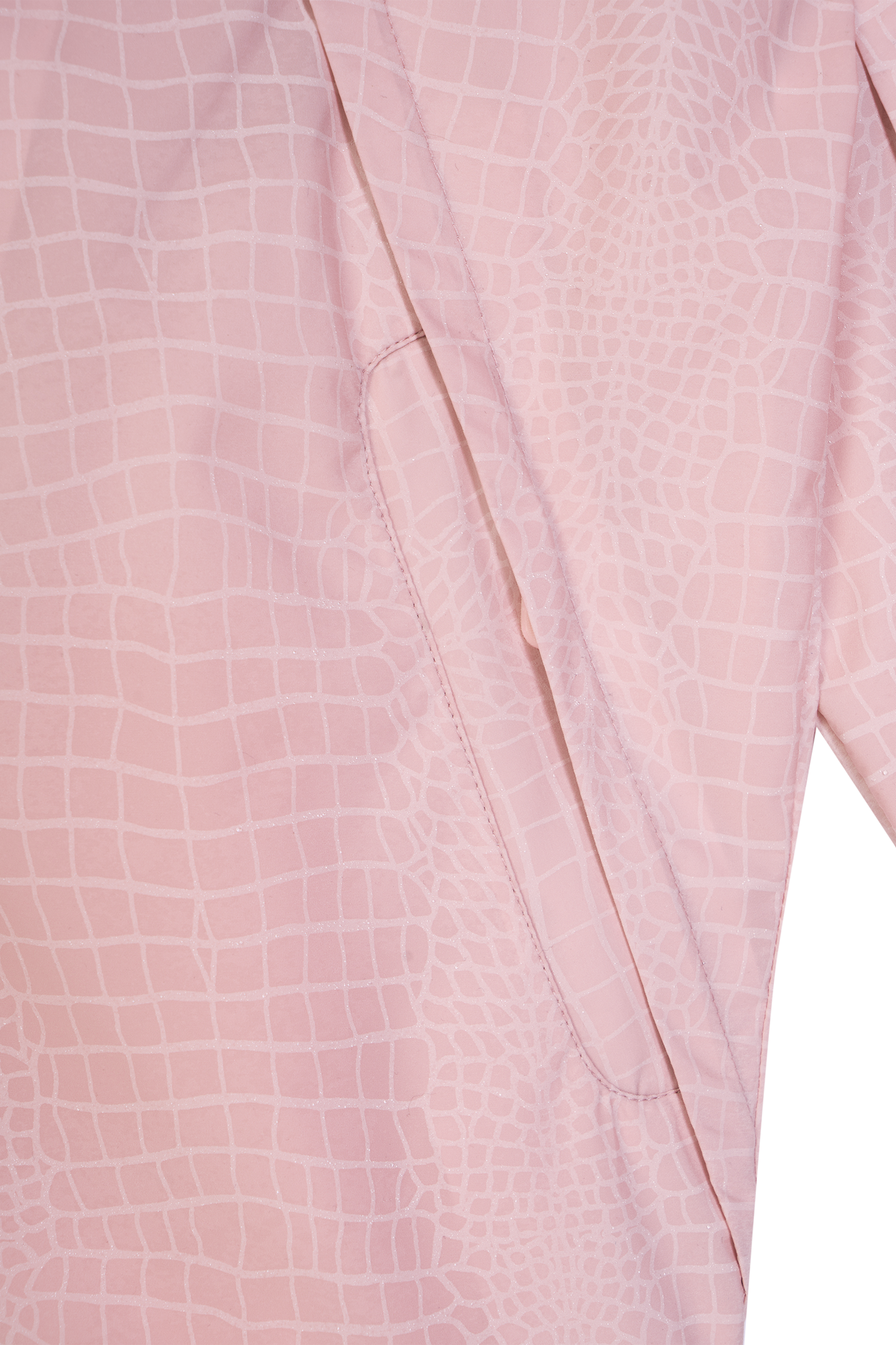 Water Reactive Reptile Jacket Pink