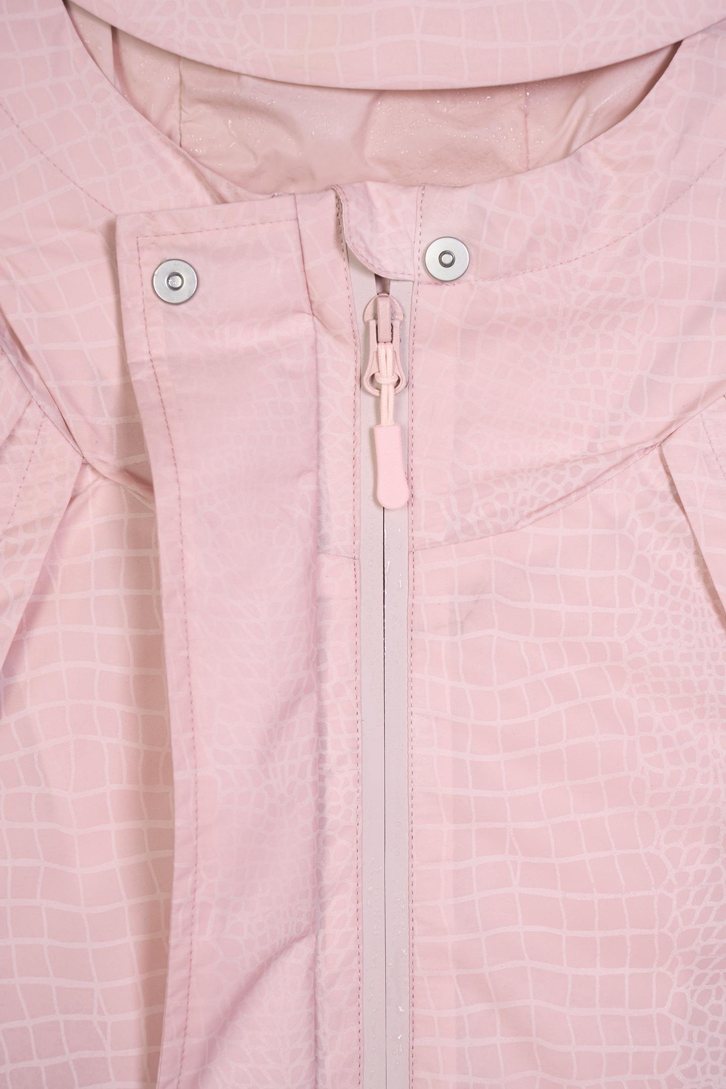 Water Reactive Reptile Jacket Pink