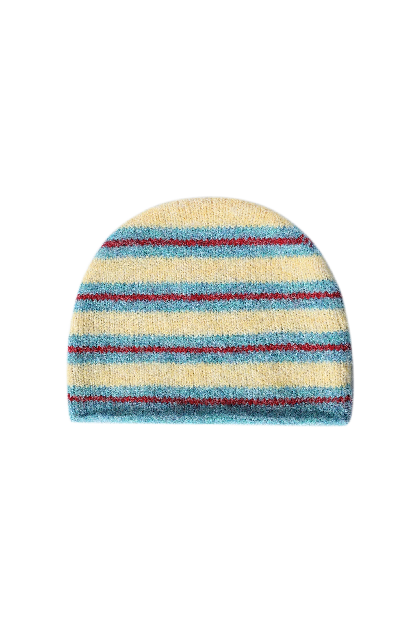 Striped Beanie Yellow