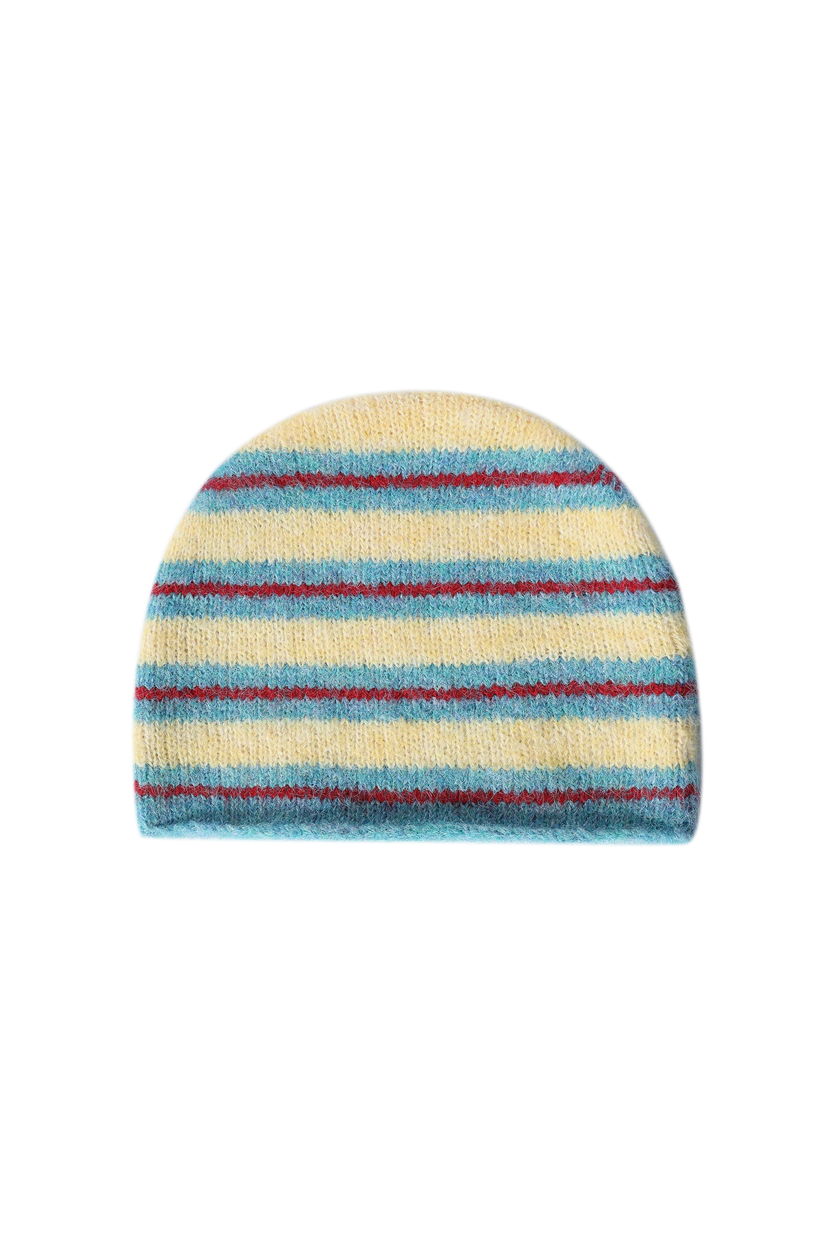 Striped Beanie Yellow