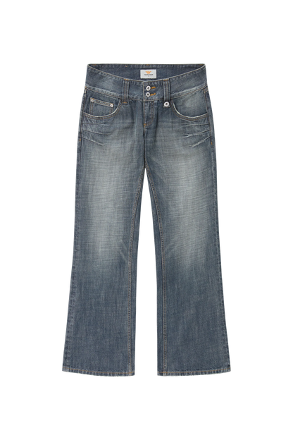 WMNS Memory Fade Low Rise Jeans