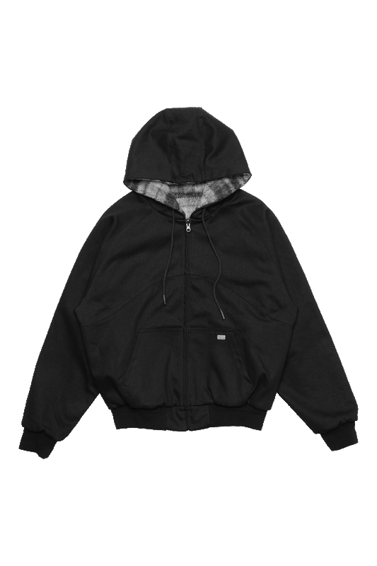 Reversible Canvas Plaid Jacket