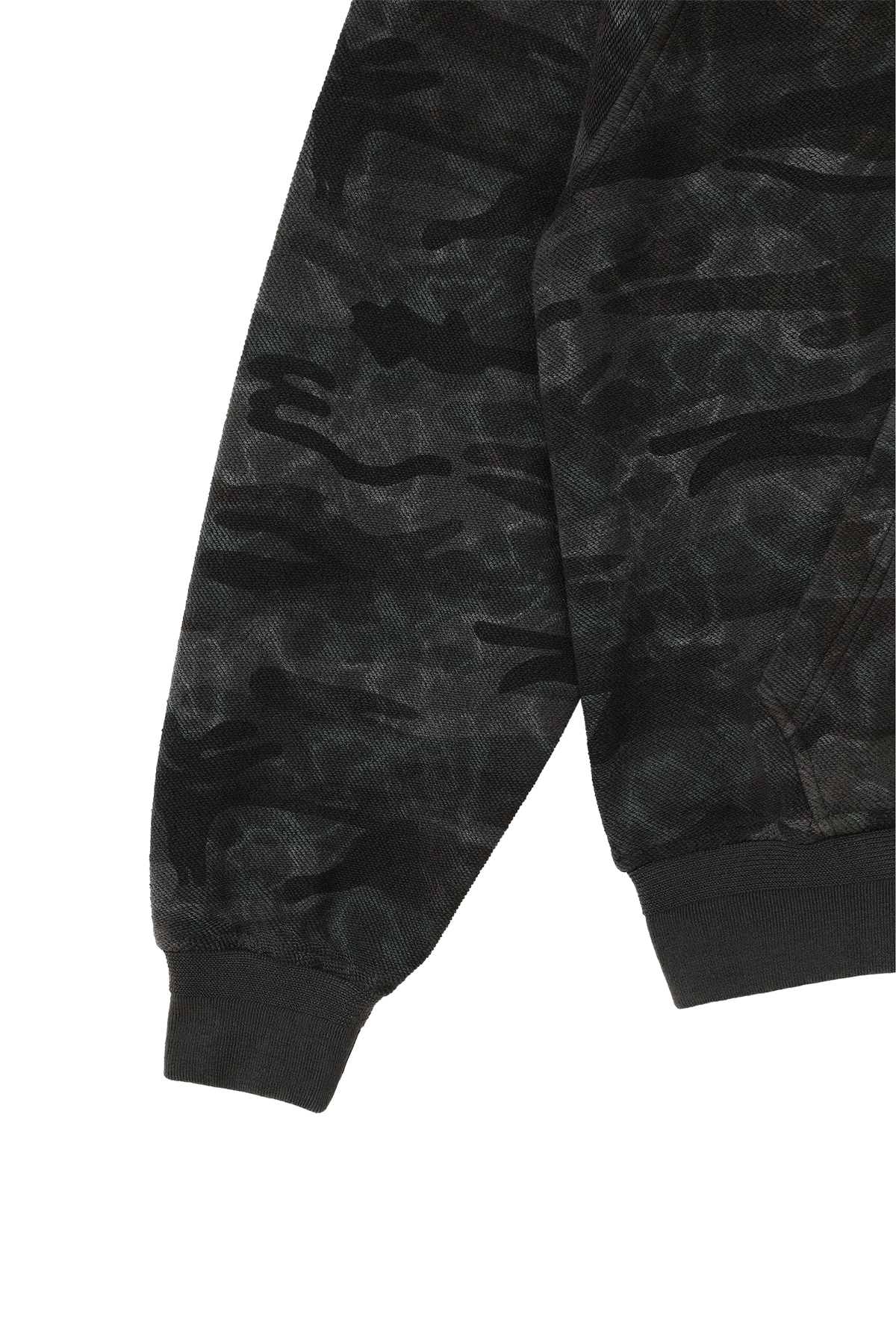 Reversible Camo Zip-Hoodie Stone