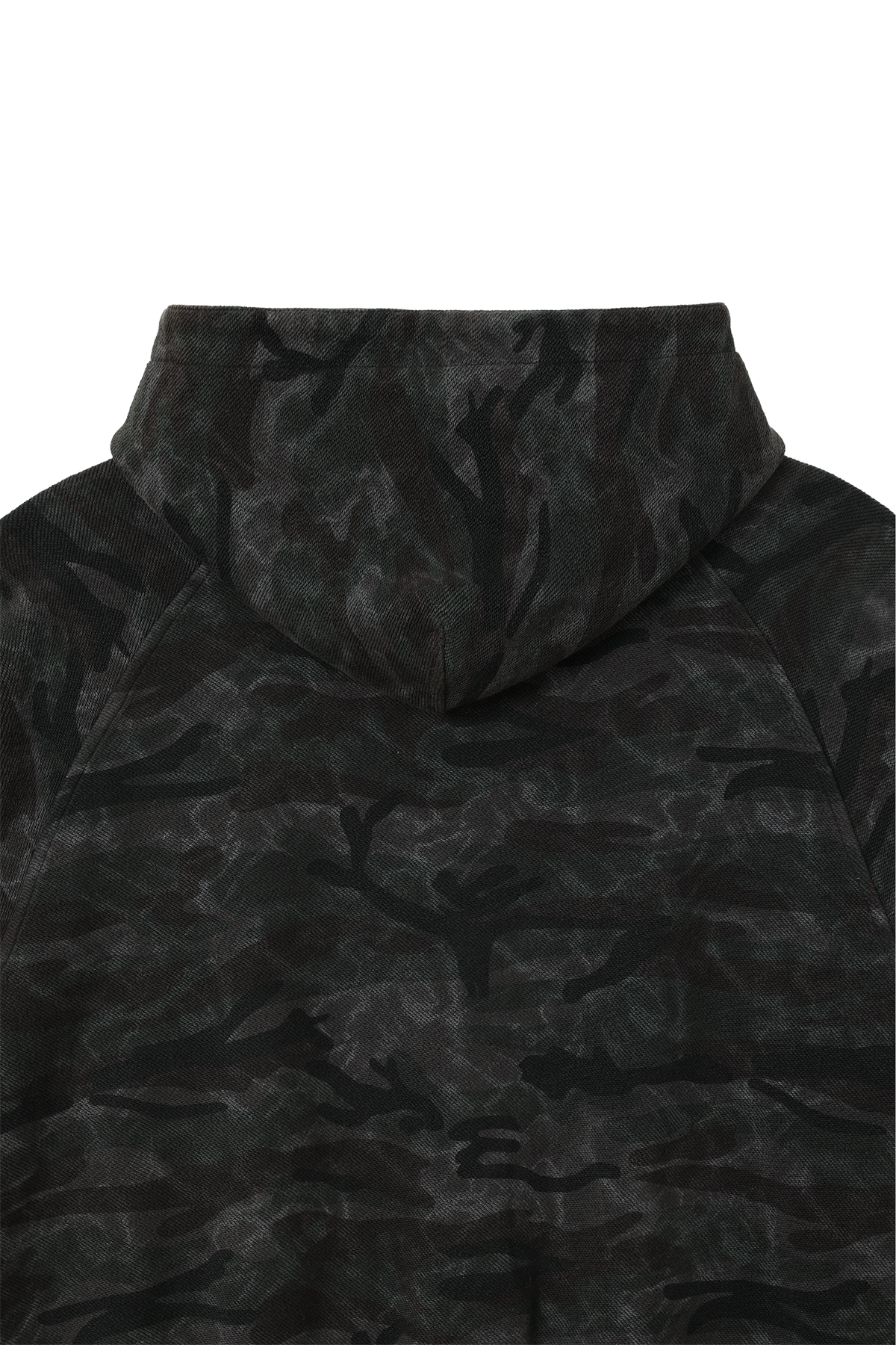 Reversible Camo Zip-Hoodie Stone