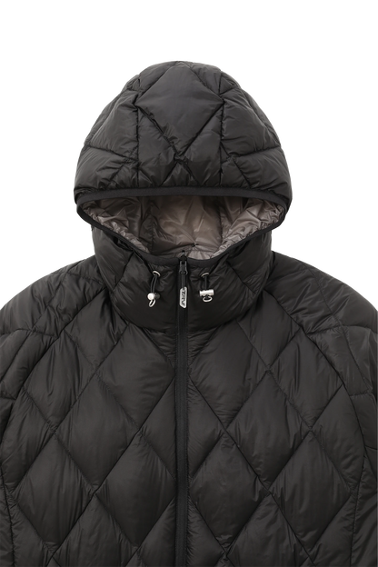 Reversible Down Jacket Black