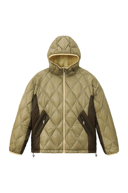 Reversible Down Jacket Khaki