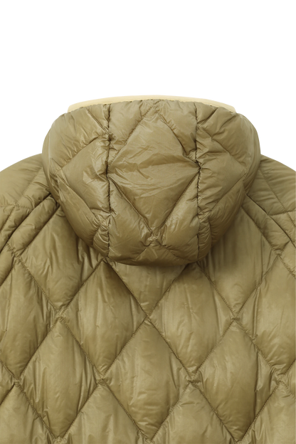 Reversible Down Jacket Khaki