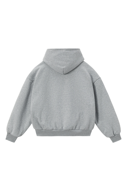 Reversible Striped Zip-Hoodie