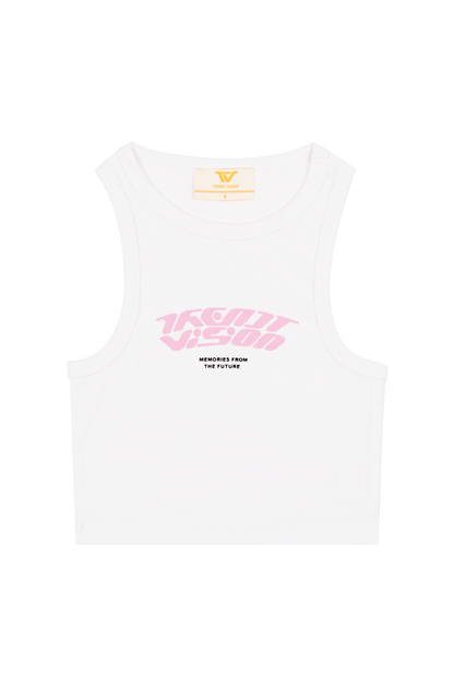 Cropped Tank Top Pink