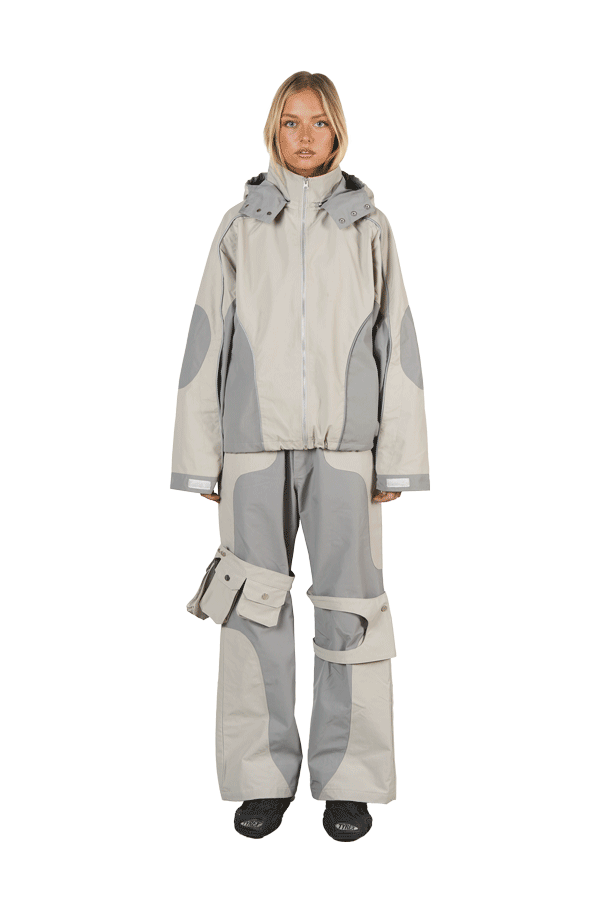 Grey Flight Jacket