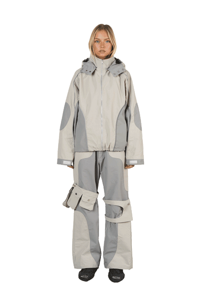 Grey Flight Jacket