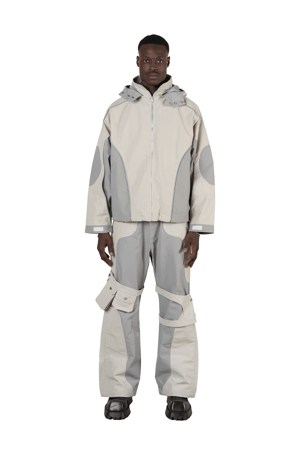 Grey Flight Jacket