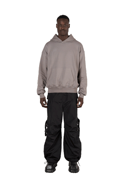 Double Layered Hoodie Stone