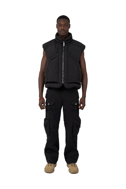 Black Puffer Vest