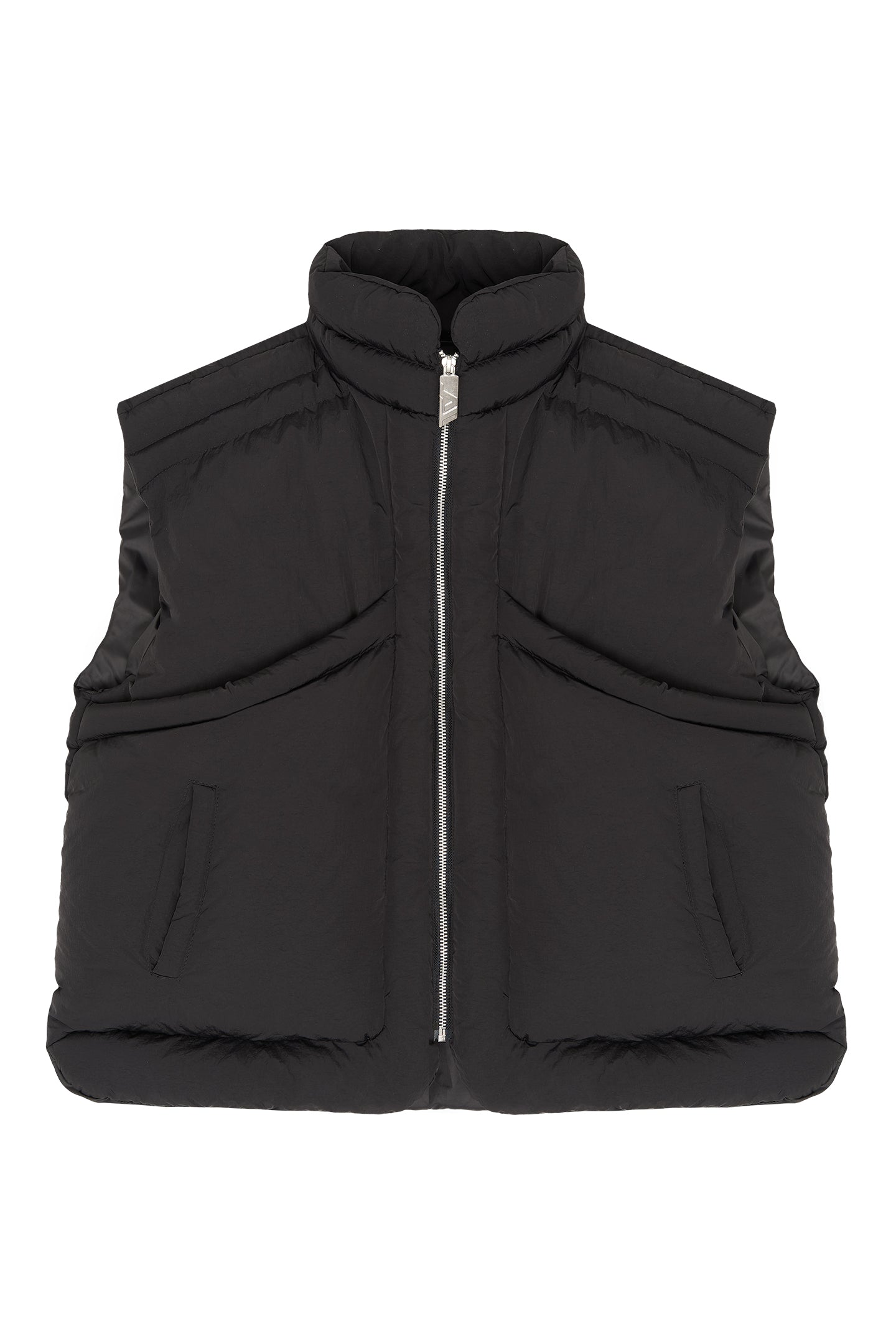 Black Puffer Vest