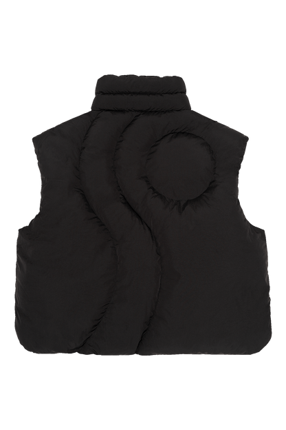 Black Puffer Vest