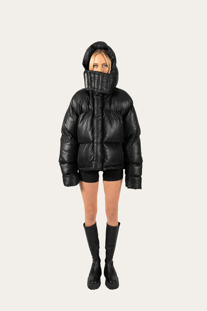 Black Matter Puffer Jacket