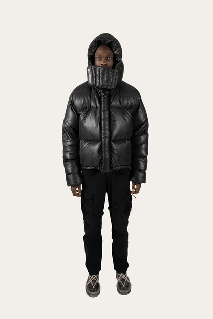 Black Matter Puffer Jacket